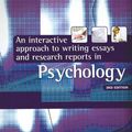 Cover Art for 9781742166490, An Interactive Approach to Writing Essays and Research Reports in Psychology by Lorelle J. Burton