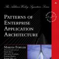 Cover Art for 9780133065206, Patterns of Enterprise Application Architecture by Martin Fowler