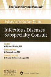 Cover Art for 9780781743730, The Washington Manual Infectious Diseases Subspecialty Consult by Department of Medicine  School of Medicine Washington University