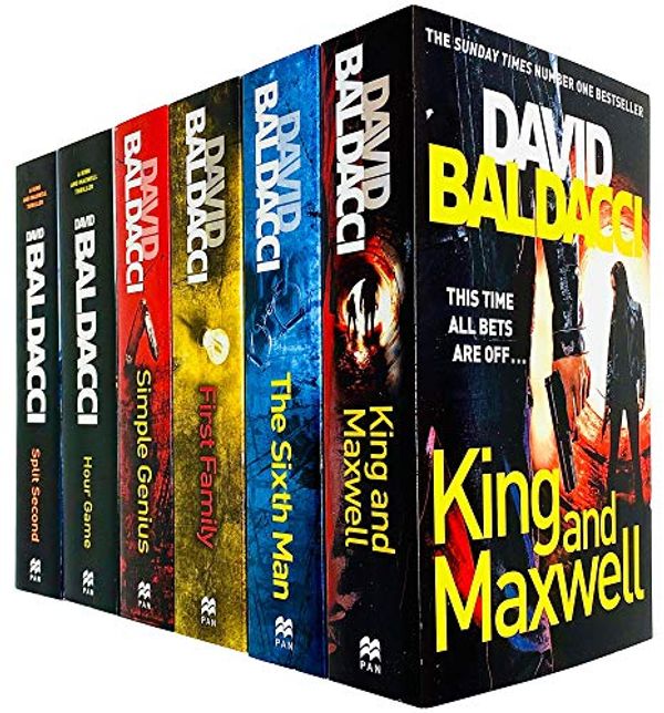 Cover Art for 9781529068672, King and Maxwell Series 6 Books Collection Set by David Baldacci (Split Second, Hour Game, Simple Genius, First Family, Sixth Man & King and Maxwell) by David Baldacci