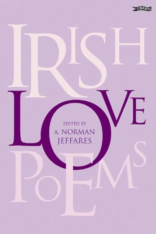 Cover Art for 9780862785147, Irish Love Poems by A. Norman Jeffares