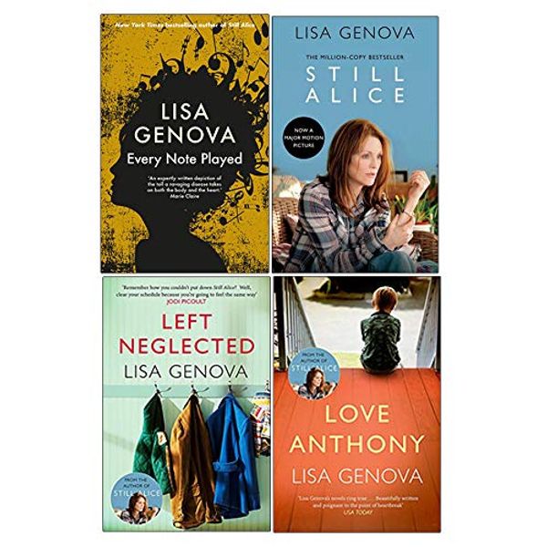 Cover Art for 9789123787913, Lisa Genova 4 Books Collection Set (Every Note Played, Still Alice, Left Neglected, Love Anthony) by Lisa Genova