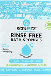 Cover Art for 0655230095434, Scrubzz Disposable No Rinse Bathing Wipes - 25 Pack - All-in-1 Single Use Shower Wipes, Simply Dampen, Lather, and Dry Without Shampoo or Rinsing by Unknown