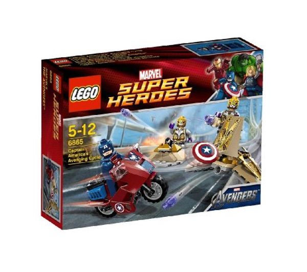 Cover Art for 5702014842397, Captain America's Avenging Cycle Set 6865 by LEGO