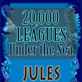 Cover Art for 1230000121019, Twenty Thousand Leagues Under the Seas with free audiobook link (20000 leagues) by JULES VERNE