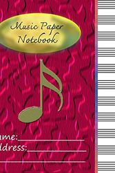 Cover Art for 9781518690563, Music Paper Notebook: 11-Stave Music Paper Notebook/Music Manuscript Paper/Staff Paper/Musician Notebook(Composition Book)(Volume3) by Dustman Galaxy