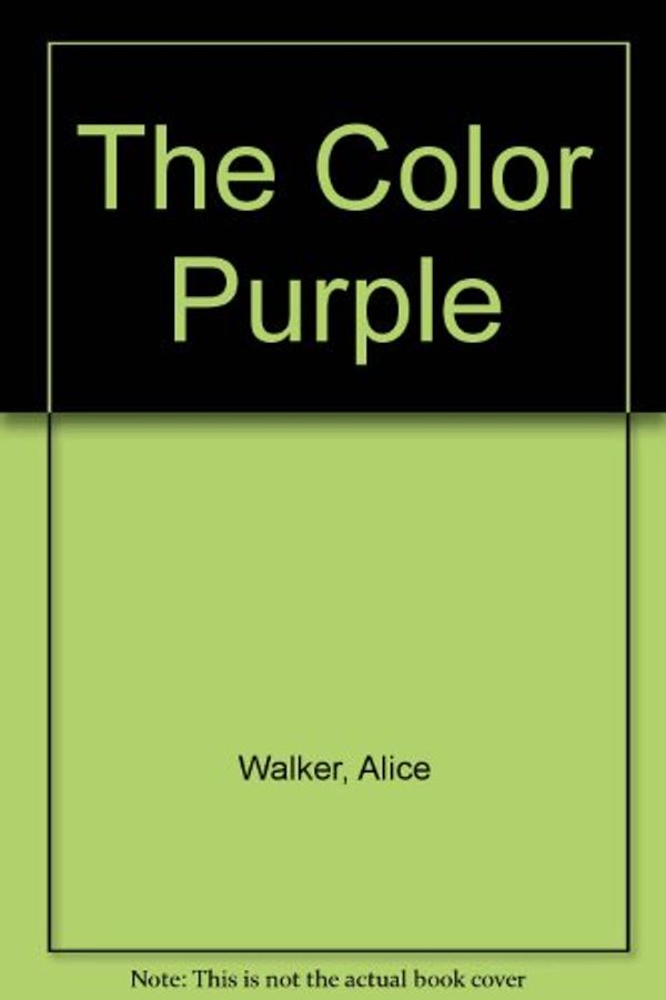 Cover Art for 9780812406528, The Color Purple by Alice Walker