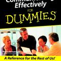 Cover Art for 9781118053720, Communicating Effectively For Dummies by Marty Brounstein