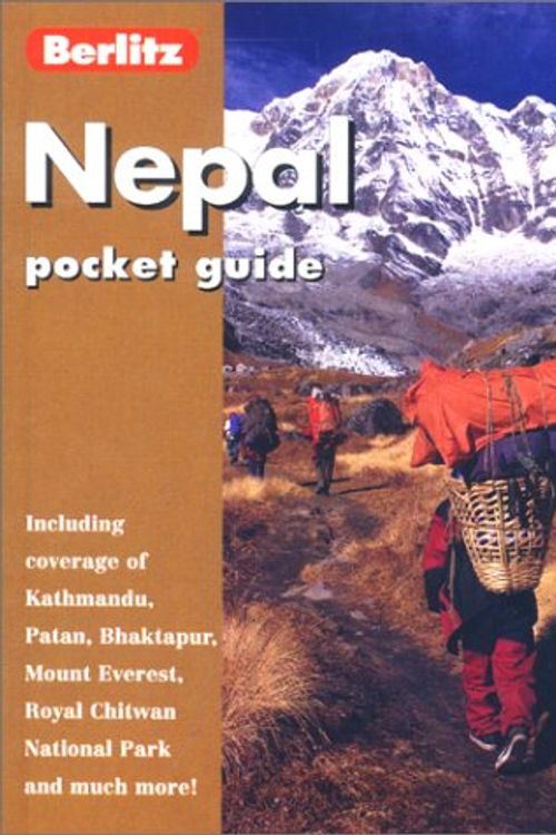 Cover Art for 9782831572239, Nepal (Berlitz Pocket Guides) by Berlitz Guides