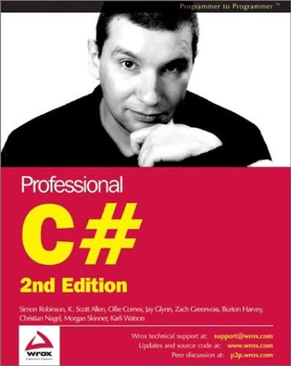 Cover Art for 9781861007049, Professional C# by Simon Robinson