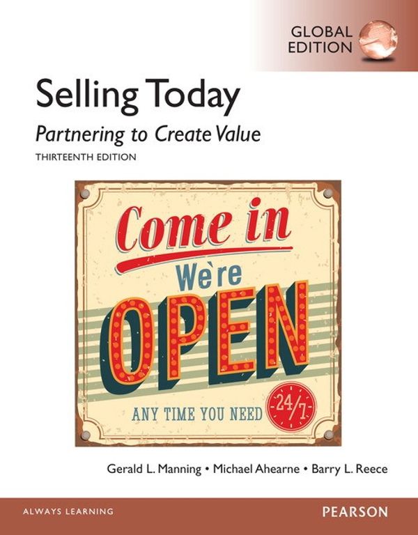 Cover Art for 9781292060170, Selling Today: Partnering to Create Value: Global Edition by Gerald L. Manning
