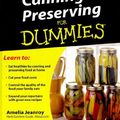 Cover Art for 9781410424587, Canning & Preserving for Dummies by Amelia Jeanroy, Karen Ward