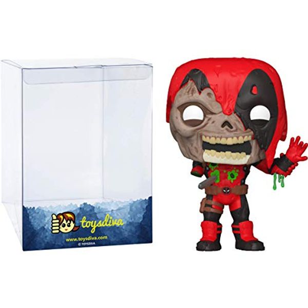 Cover Art for B08GKZ69F5, Zombie D͏eadpo ol: Funk o Pop! Vinyl Figure Bundle with 1 Compatible 'ToysDiva' Graphic Protector (661 - 49126 - B) by Unknown