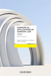 Cover Art for 9780190337209, Commercial Applications of Company Law 2022 by Hanrahan, Ramsay, Stapledon