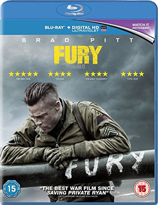 Cover Art for 5050349146339, Fury - Limited Edition Booklet (Exclusive to Amazon.co.uk) [Blu-ray] by Unknown