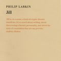 Cover Art for 9780571177776, Jill by Philip Larkin