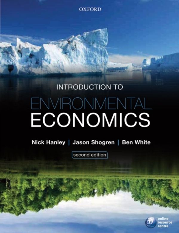 Cover Art for 9780199568734, Introduction to Environmental Economics by Nick Hanley