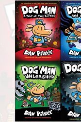 Cover Art for 9789123633968, dav pilkey the adventures of dog man collection 4 books set - a tale of two kitties[hardcover], dog man, unleashed, dog man and cat kid[hardcover] by Dav Pilkey