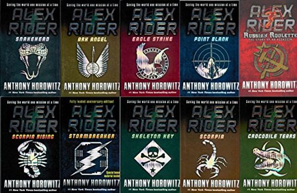 Cover Art for 9780545865548, Alex Rider 10 Set : Stormbreaker, Point Blank, Skeleton Key, Eagle Strike, Scorpia, Ark Angel, Snakehead, Crocodile Tears, Scorpia Rising, Russian Roulette by Anthony Horowitz