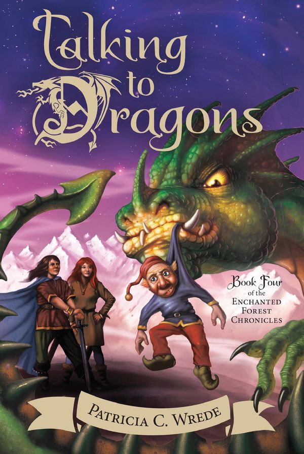 Cover Art for 9780547545585, Talking to Dragons by Patricia C. Wrede