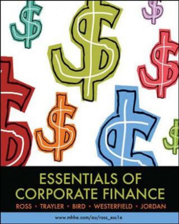 Cover Art for 9780074716700, Essentials of Corporate Finance by Stephen A. Ross