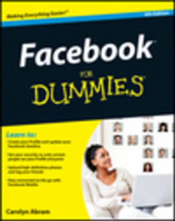 Cover Art for 9781118095621, Facebook For Dummies by Carolyn Abram
