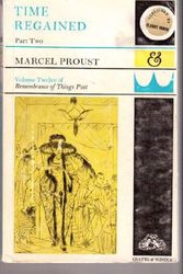 Cover Art for 9780701116811, Time Regained by Marcel Proust