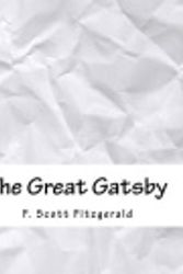 Cover Art for 9781977653895, The Great Gatsby by F. Scott Fitzgerald