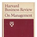 Cover Art for 9780060117696, Harvard Business Review on Management by Drucker