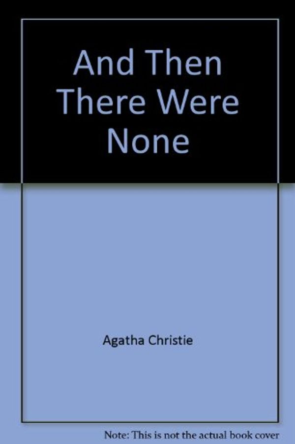 Cover Art for 9780671814403, And Then There Were None by Agatha Christie