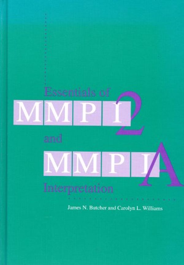 Cover Art for 9780816621002, Essentials of MMPI-2 and MMPI-A Interpretation by James N. Butcher