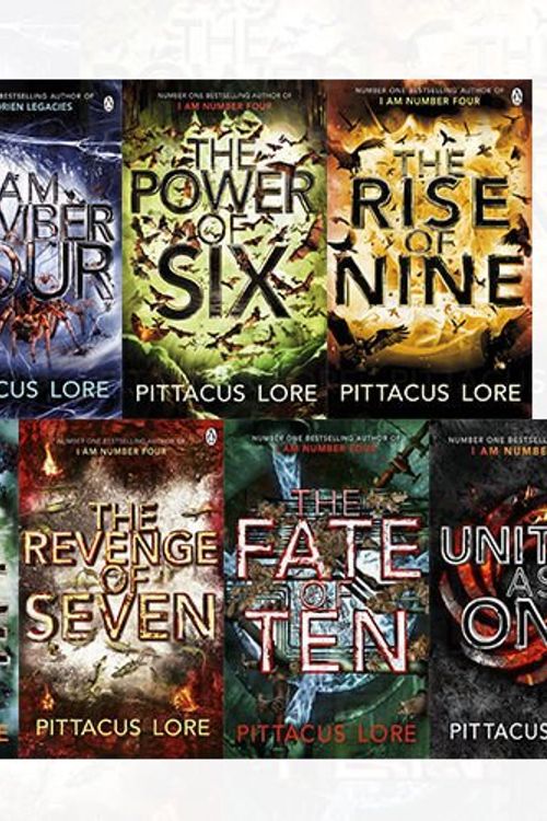 Cover Art for 9789123492480, Lorien Legacies Series 7 Books Collection Set By Pittacus Lore I Am Number [NEW] by Pittacus Lore