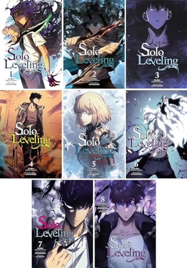 Cover Art for B0B3DB4FSF, Solo Leveling Manga Series Vol 1-4: 4 Books Collection Set by Chugong, 9781975319434 Solo Leveling Vol. 1 1975319435, 9781975319458 Solo Leveling Vol. 2 1975319451, 9781975336516 Solo Leveling Vol. 3 1975336518, 9781975337247 Solo Leveling Vol. 4 1975337247