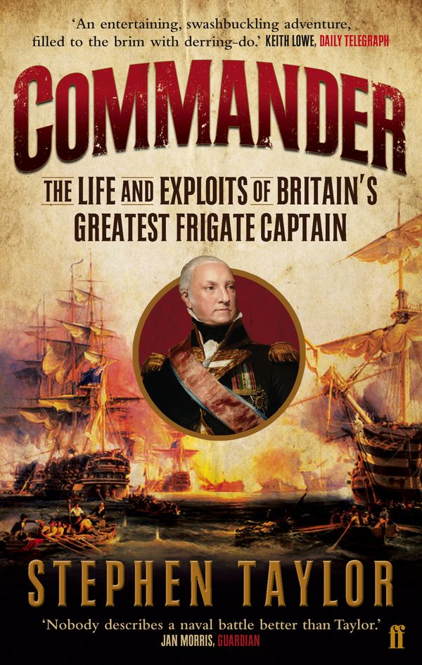 Cover Art for 9780571277124, Commander by Stephen Taylor