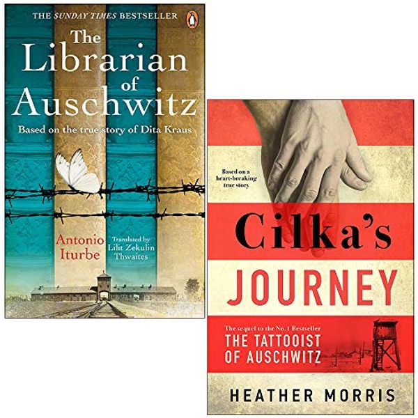 Cover Art for 9789124025120, The Librarian of Auschwitz By Antonio Iturbe & Cilka's Journey By Heather Morris 2 Books Collection Set by Antonio Iturbe, Heather Morris