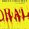 Cover Art for 9780786136698, Immoral: Library Edition by Brian Freeman