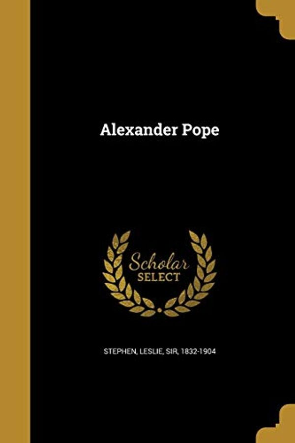 Cover Art for 9781360168258, Alexander Pope by 