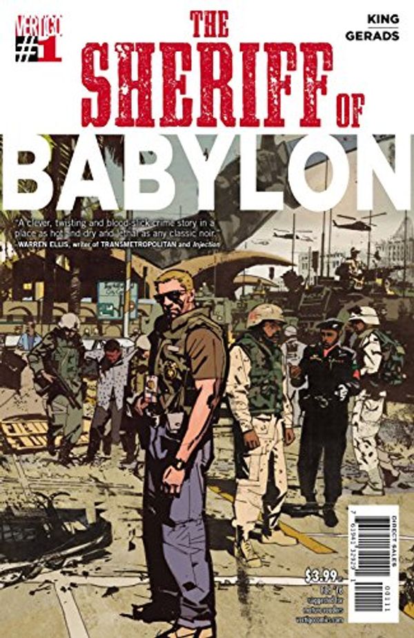 Cover Art for B018U69ZEM, SHERIFF OF BABYLON #1 (OF 8) - ((Regular Cover)) - DC Vertigo - 2015 - 1st Printing by Tom King