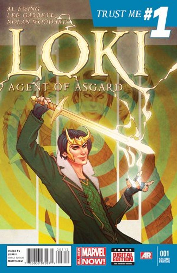 Cover Art for B00J3YCH50, Loki Agent of Asgard #1 2nd Print by Al Ewing