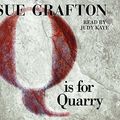 Cover Art for 9780736688369, Q Is for Quarry by Sue Grafton