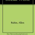 Cover Art for 9780534100568, Research Methods for Social Work by Allen Rubin