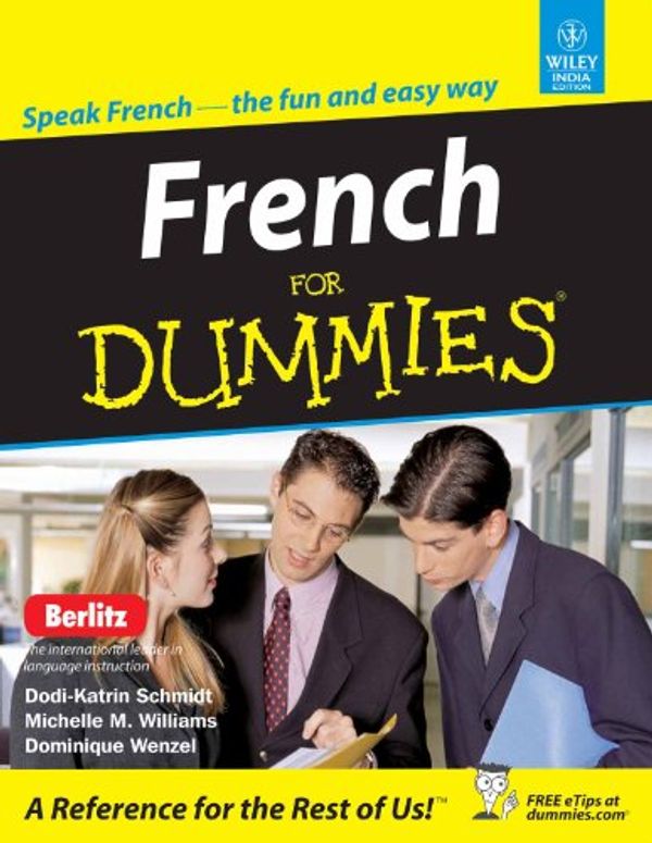 Cover Art for 9788126507153, French for Dummies by Kodi-Katrin Schmitt