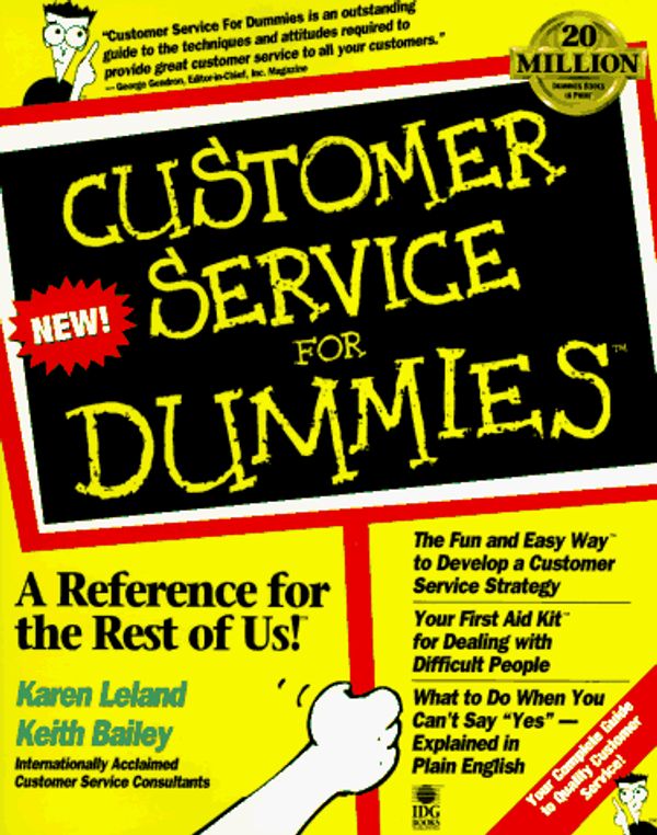 Cover Art for 9781568843919, Customer Service For Dummies by Karen Leland, Keith Bailey