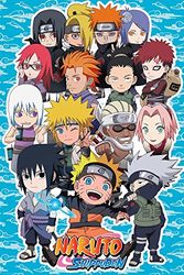 Cover Art for 5028486357451, Naruto Shippuden Chibi Characters Maxi Poster by Unknown