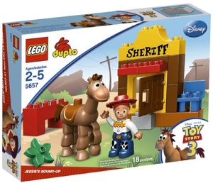 Cover Art for 0673419129435, Jessie's Round-Up Set 5657 by LEGO Toy Story