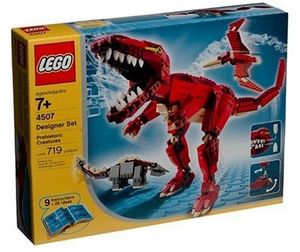 Cover Art for 0673419034388, Prehistoric Creatures Set 4507 by Lego