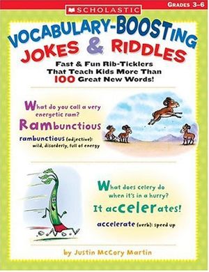 Cover Art for 9780439542562, Vocabulary-Boosting Jokes & Riddles by Justin McCory Martin