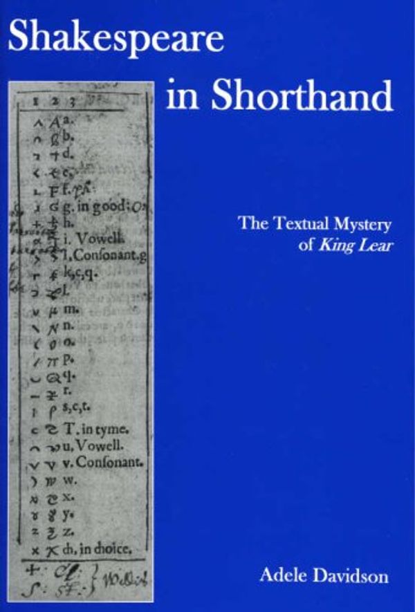 Cover Art for 9780874130478, Shakespeare in Shorthand by Adele Davidson