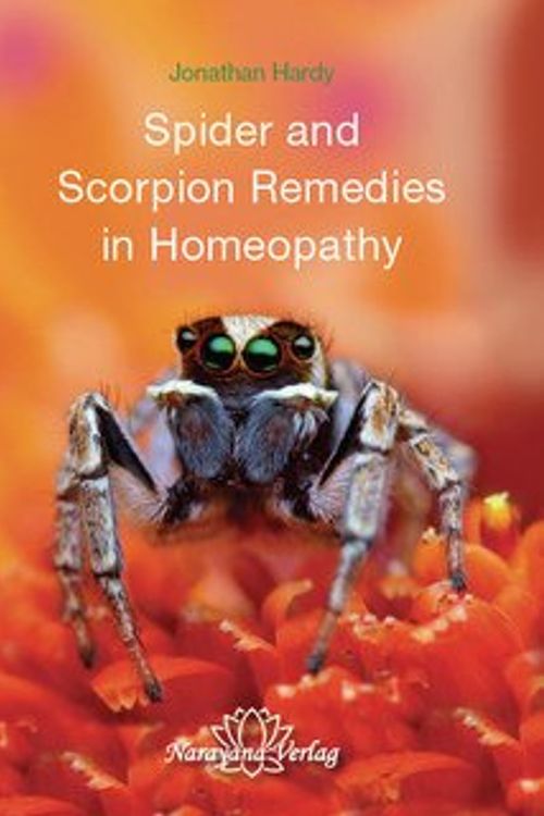 Cover Art for 9783955820497, Spider and Scorpion Remedies in Homeopathy by Jonathan Hardy