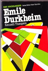 Cover Art for 9780415034616, Emile Durkheim by K. Thompson
